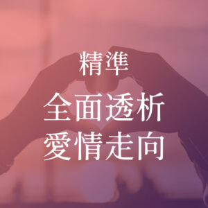 透析愛情 精準全面透析愛情走向